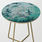 Shoal of Sharks (Color) Side Table Gallery Image 2