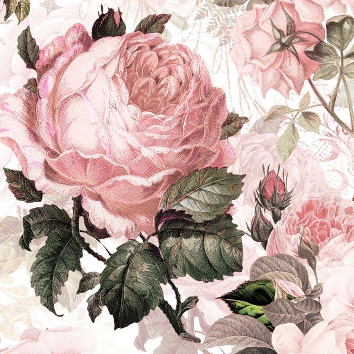 Vintage & Shabby Chic - Sepia Pink Roses  Coffee Mug Gallery Image 2