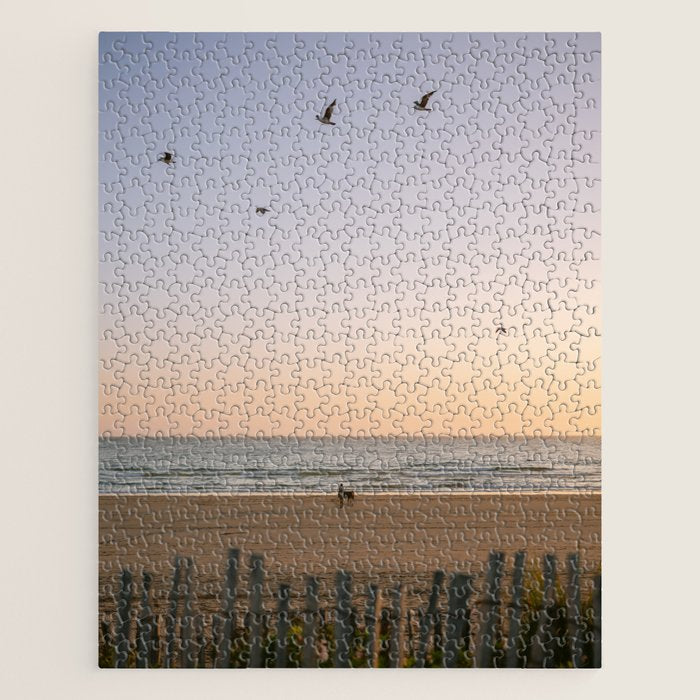 Beach Ride | Tamraght Moroccan Coast Travel Photography Jigsaw Puzzle Gallery Image 1