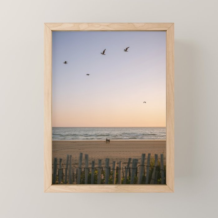 Beach Ride | Tamraght Moroccan Coast Travel Photography Mini Art Print Gallery Image 1