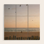 Beach Ride | Tamraght Moroccan Coast Travel Photography Wood Wall Art Gallery Image 1