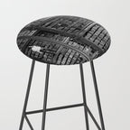 A book lovers dream - Cast-iron Book Alcoves Cincinnati Library black and white photography Stool Gallery Image 2