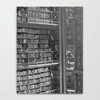 A book lovers dream - Cast-iron Book Alcoves Cincinnati Library black and white photography Notebook Gallery Image 4