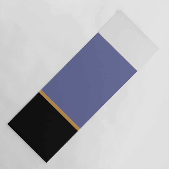 Contemporary Color Block XVII Yoga Mat Gallery Image 1
