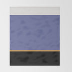 Contemporary Color Block XVII Throw Blanket Gallery Image 2