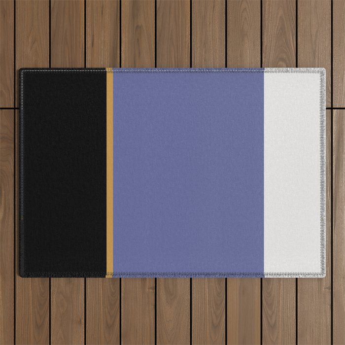 Contemporary Color Block XVII Outdoor Rug Gallery Image 1