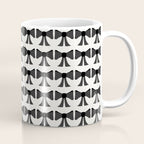 Vintage Bows I Black and White Coffee Mug Gallery Image 1