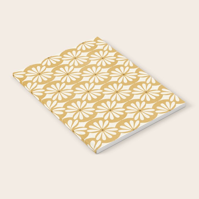 Solstice Boho Geometric Goldenrod Notebook Gallery Image 1