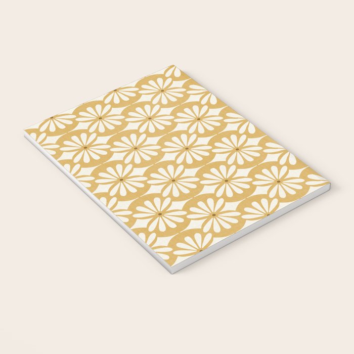 Solstice Boho Geometric Goldenrod Notebook Gallery Image 3