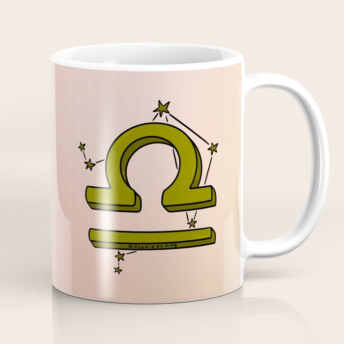 Libra Symbol Coffee Mug Gallery Image 1