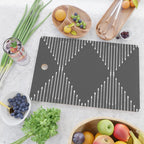 Geo (Dark Gray) Cutting Board Gallery Image 2