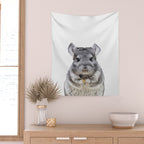 Chinchilla Wall Tapestry Gallery Image 2