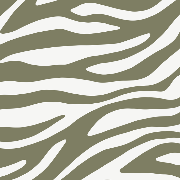 Olive Zebra Animal Print Coffee Mug Gallery Image 2