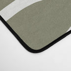 Olive Zebra Animal Print Desk Mat Gallery Image 4