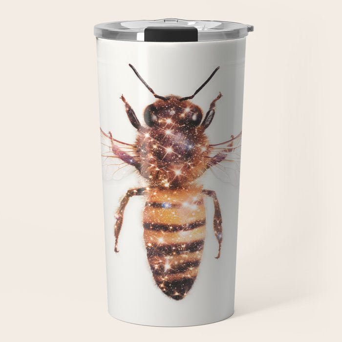 GLITTER BEE Travel Mug Gallery Image 1