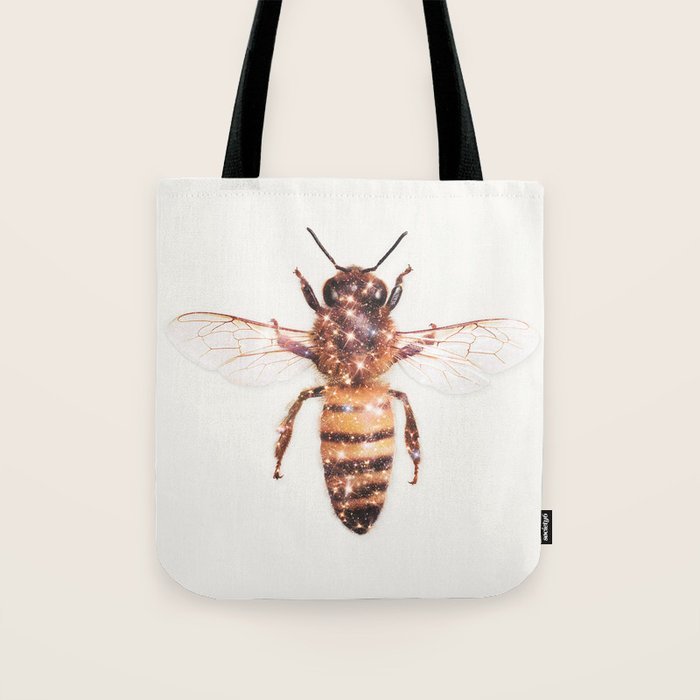 GLITTER BEE Tote Bag Gallery Image 1