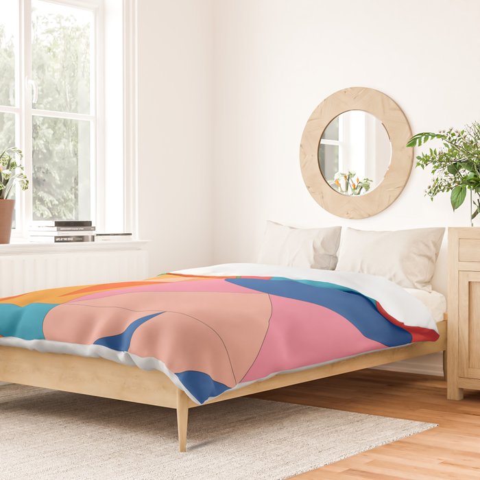 Geometric Shapes 237 Duvet Cover Gallery Image 2