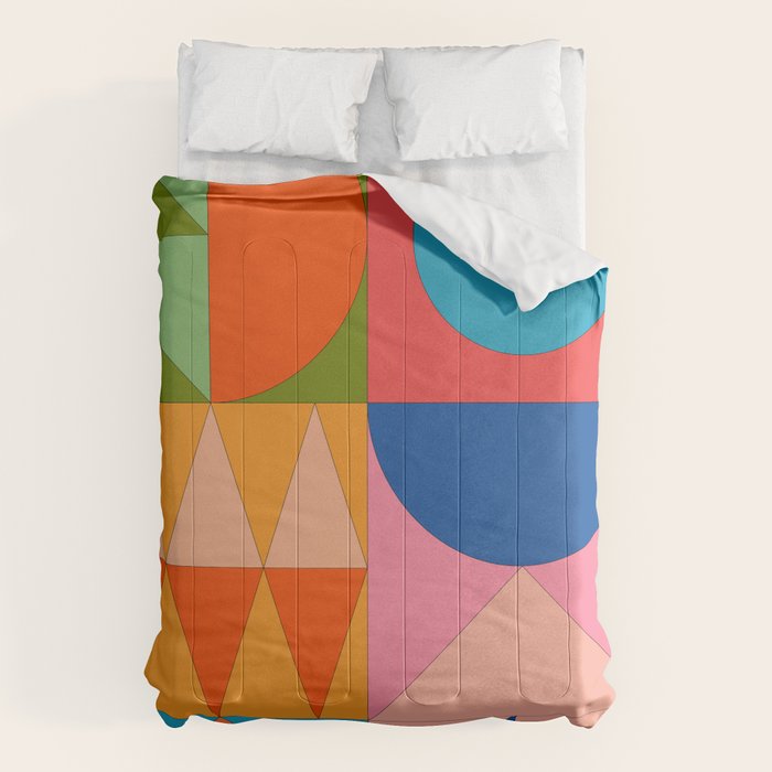 Geometric Shapes 237 Comforter Gallery Image 6
