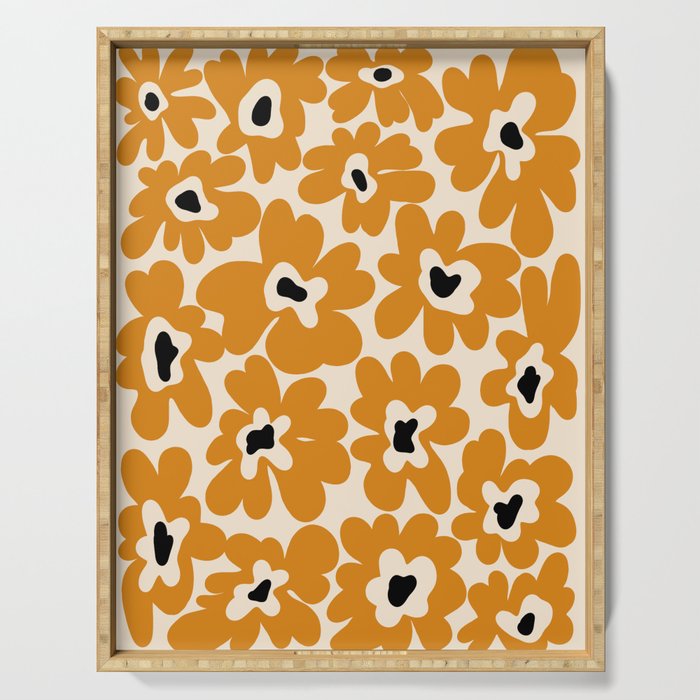 spring summer garden  Serving Tray Gallery Image 1