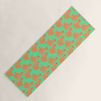 Happy Golden Retriever Yoga Mat Gallery Image 1