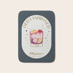 Old Fashioned Cocktail Zodiac Sign Bath Mat Gallery Image 1