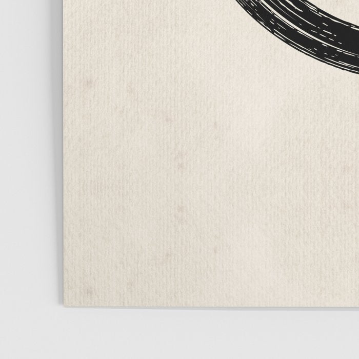Enso Circle and Bonsai Tree on Canvas Poster Gallery Image 3