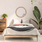 Enso Circle and Bonsai Tree on Canvas Comforter Gallery Image 3