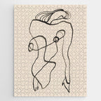 Line art nude surrealism Jigsaw Puzzle Gallery Image 1