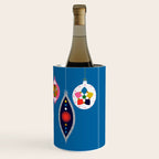 Retro Christmas Baubles on a dark background Wine Chiller Gallery Image 3