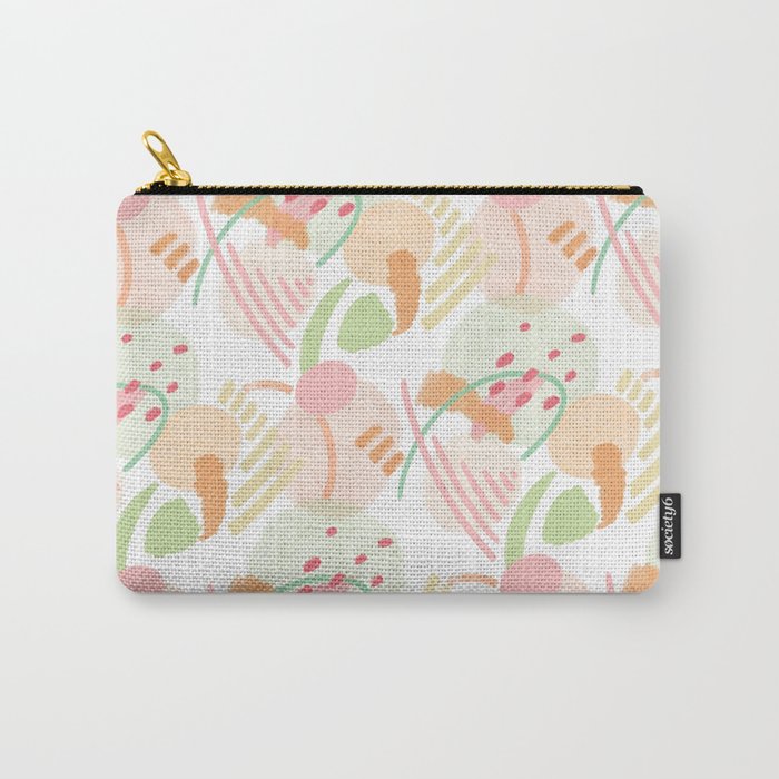 Abstract Spring  Carry All Pouch Gallery Image 1