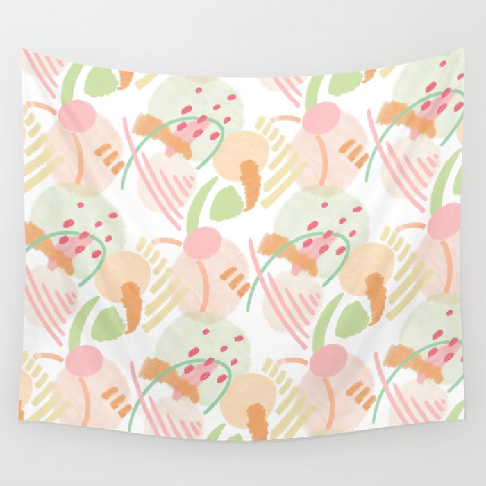 Abstract Spring  Wall Tapestry Gallery Image 4