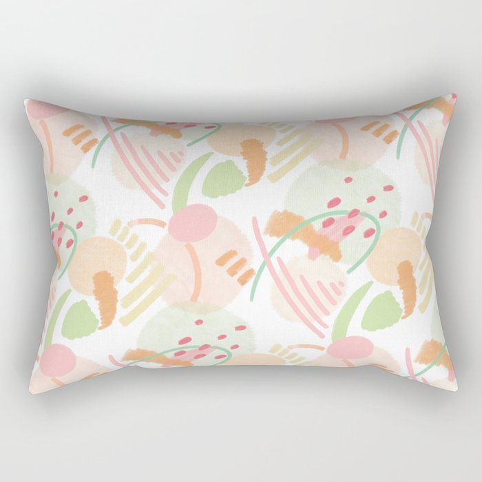 Abstract Spring  Rectangular Pillow Gallery Image 1