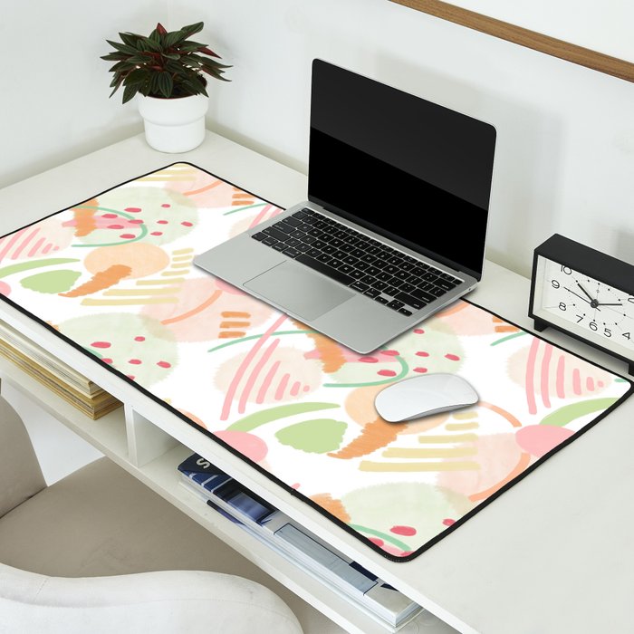 Abstract Spring  Desk Mat Gallery Image 2