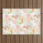 Abstract Spring  Outdoor Rug Gallery Image 1
