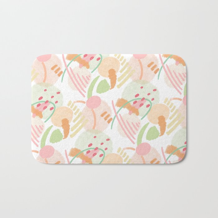 Abstract Spring  Bath Mat Gallery Image 1