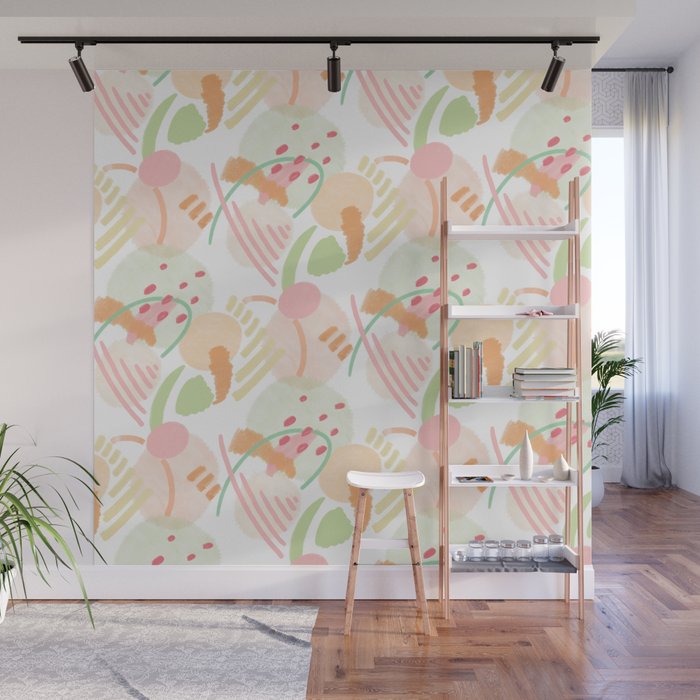 Abstract Spring  Wall Mural Gallery Image 1