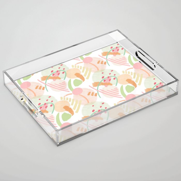 Abstract Spring  Acrylic Tray Gallery Image 1
