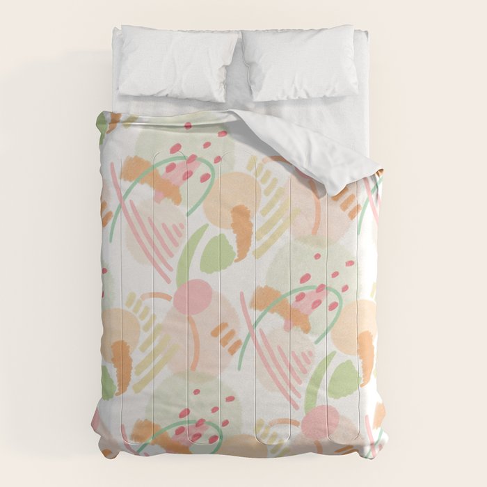 Abstract Spring  Comforter Gallery Image 1