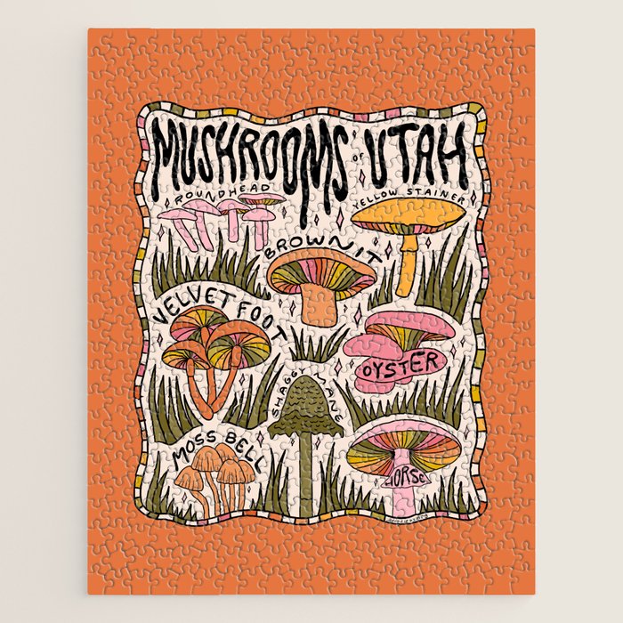 Mushrooms of Utah Jigsaw Puzzle Gallery Image 1