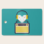 Radio Mode Love Cutting Board Gallery Image 1