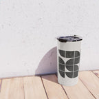 Mid-Century Modern No.35 - Woodblock Print Travel Mug Gallery Image 4