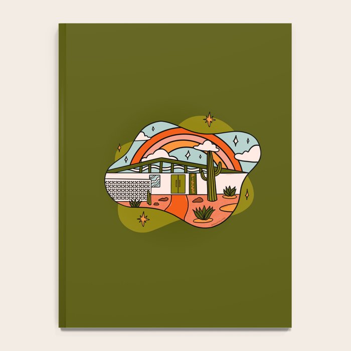 Pisces Mid Century House Notebook Gallery Image 4