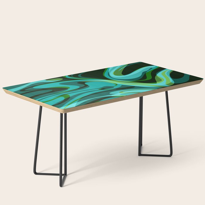 Mid Century Modern Abstract Coffee Table Gallery Image 1