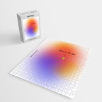 Focus On The Good: Aura-Gradient-Quote-Decor Jigsaw Puzzle Gallery Image 2