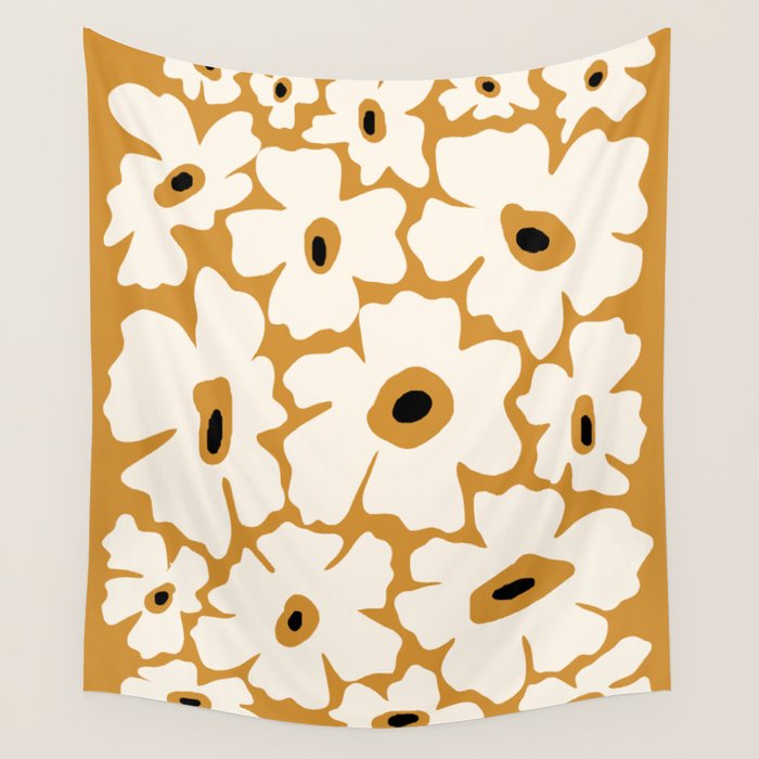 Boho botanicl summer 2 Wall Tapestry Gallery Image 4