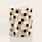Bold Retro Checks Pattern - Small XXXIV Coffee Mug Gallery Image 4