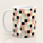 Bold Retro Checks Pattern - Small XXXIV Coffee Mug Gallery Image 3