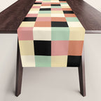 Bold Retro Checks Pattern - Small XXXIV Table Runner Gallery Image 1