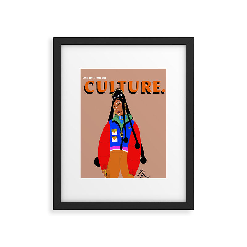 For The Culture Framed Art Print Gallery Image 1