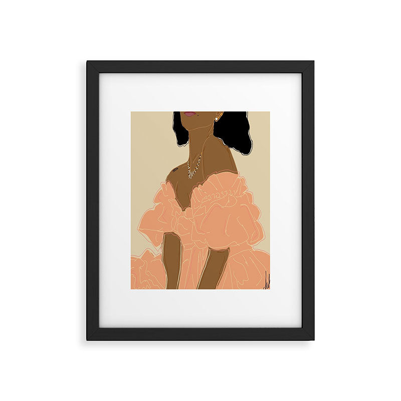 Gushin' over you Framed Art Print Gallery Image 4